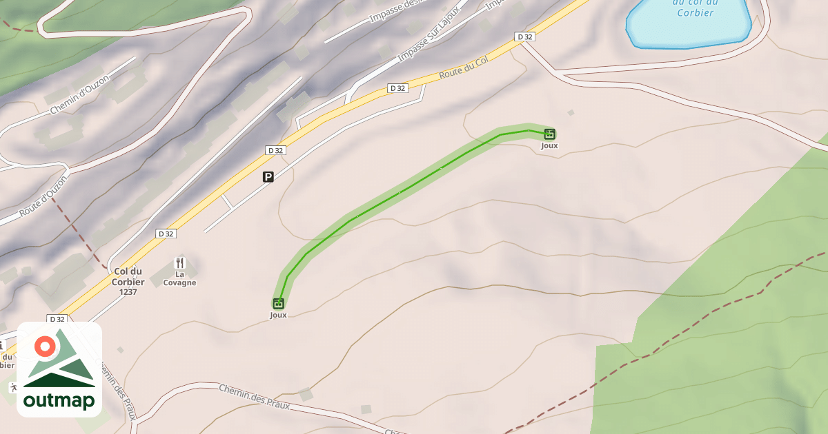 Map of Joux