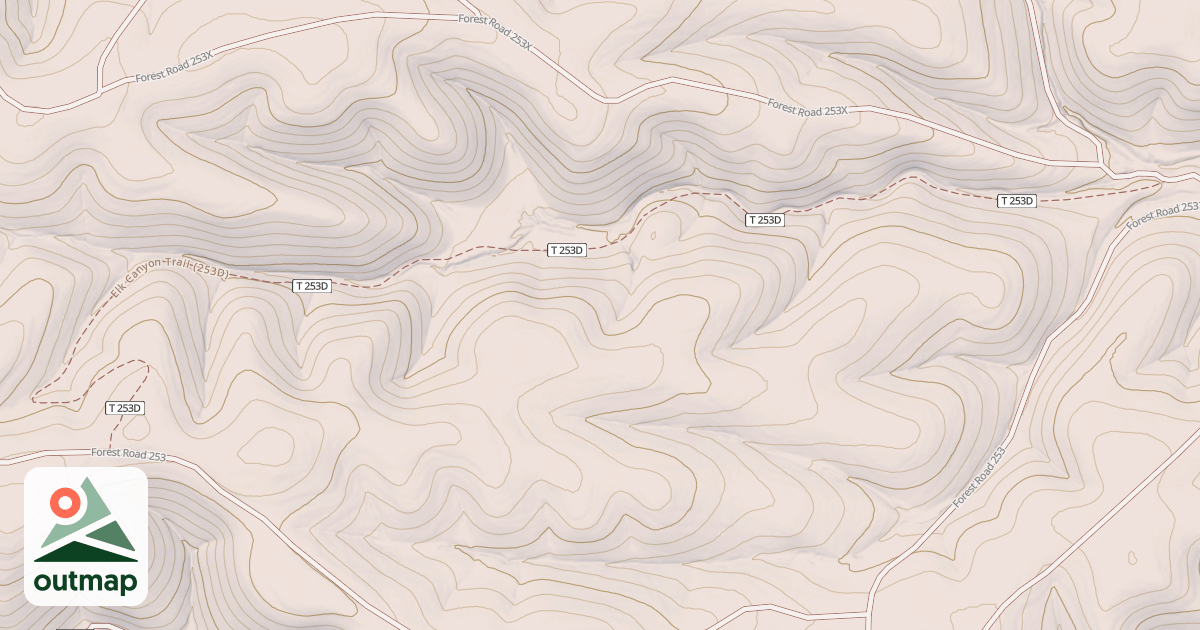 Map of ELK CYN