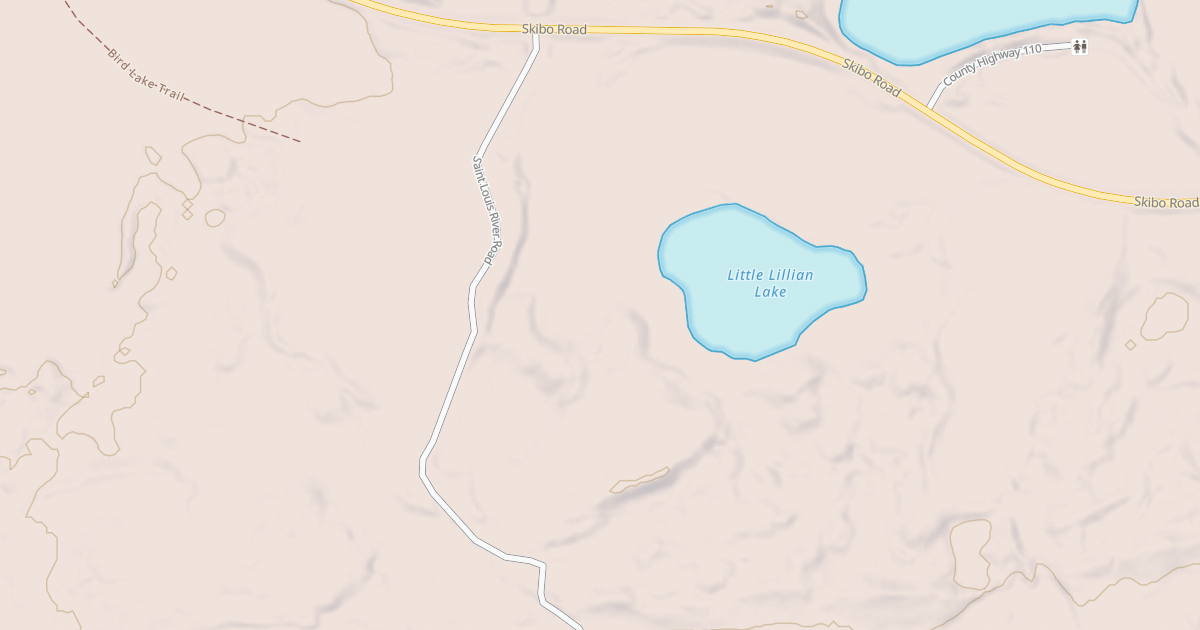 Map preview of BIRD LAKE ATV SPUR C
