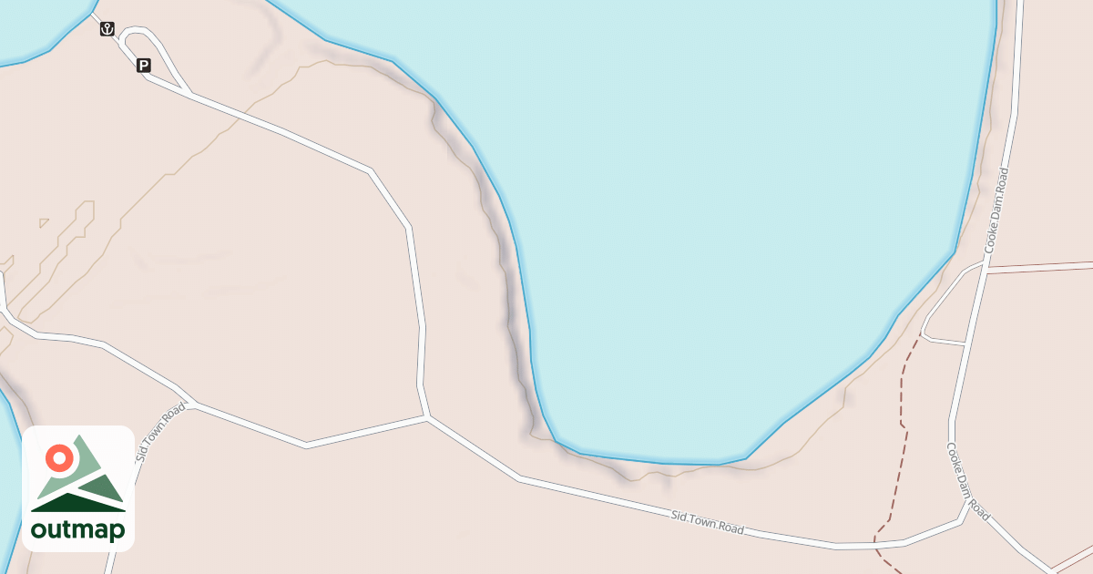 Map of SAWMILL POINT