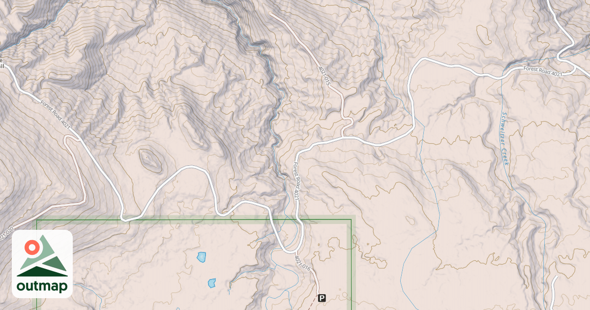 Map of BEAR LAKE