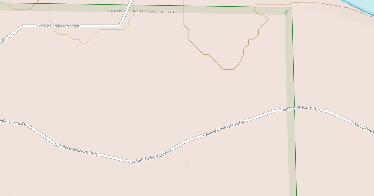 Map preview of DANENS DRIVE SPUR F