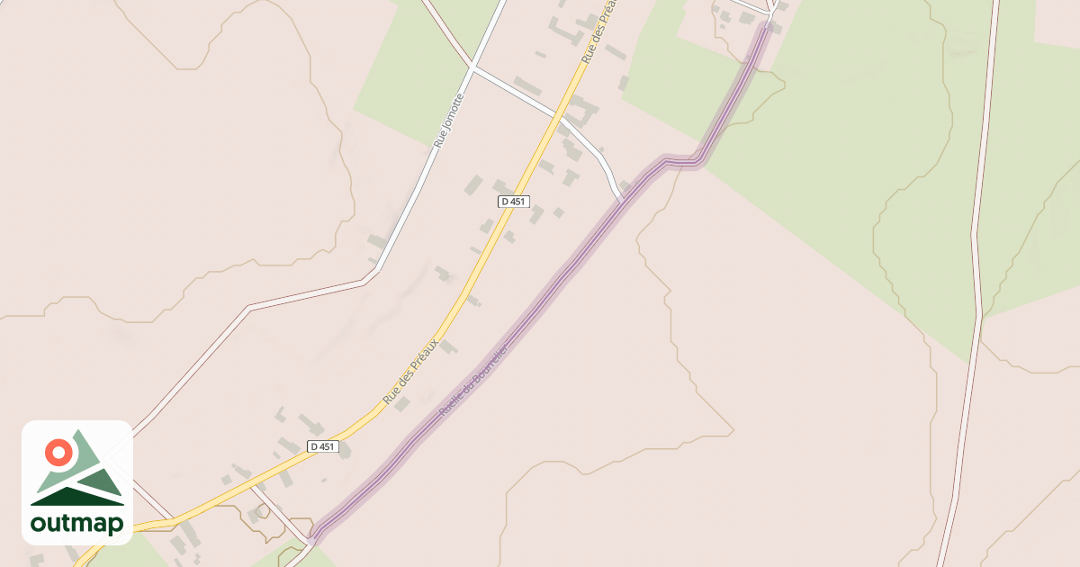 Map of Ruelle du Bourrelier