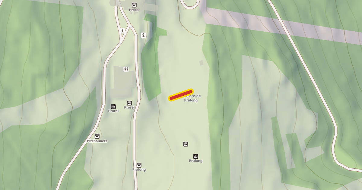 Map preview of Oursons de Pralong