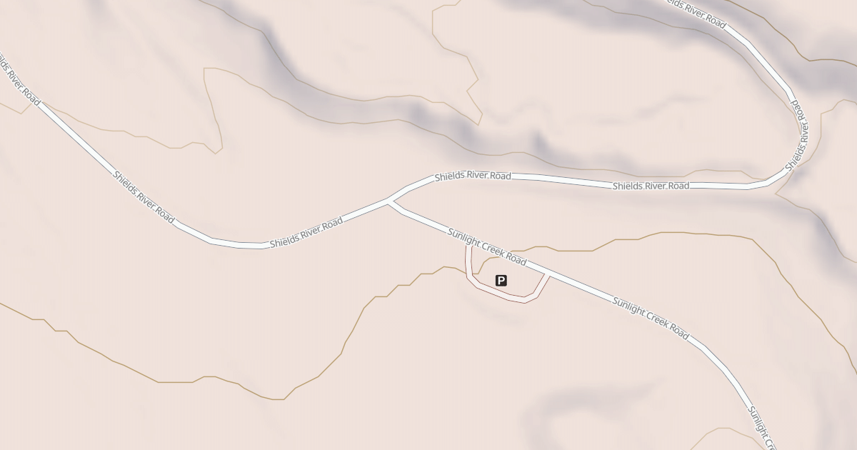 Map preview of SUNLIGHT CREEK