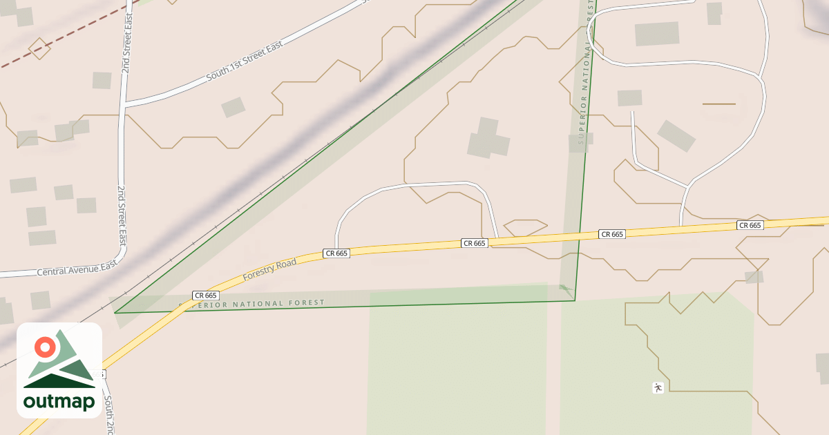 Map of AURORA RANGER STA - VISITOR