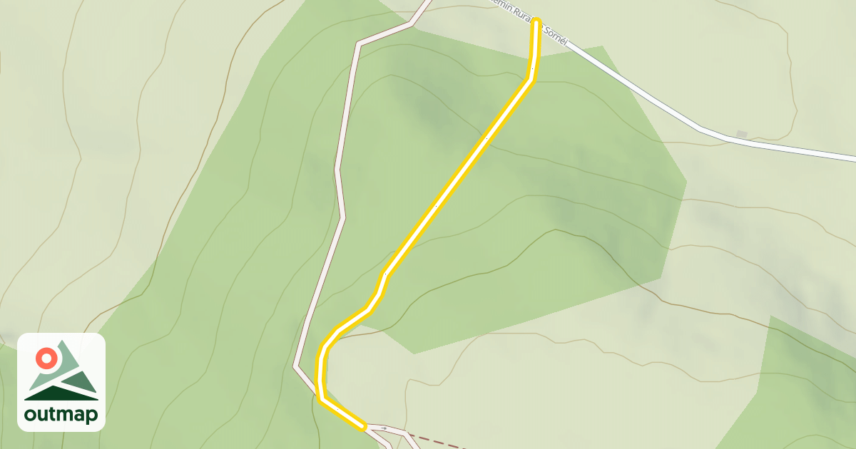 Map of Chemin rural de la Pipe