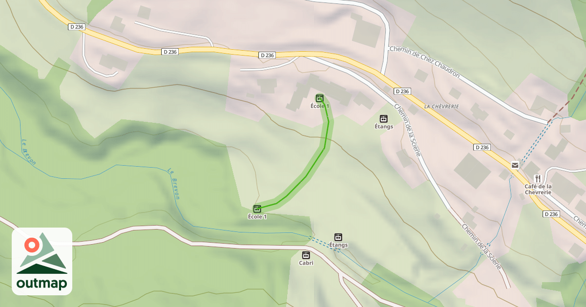 Map of École 1