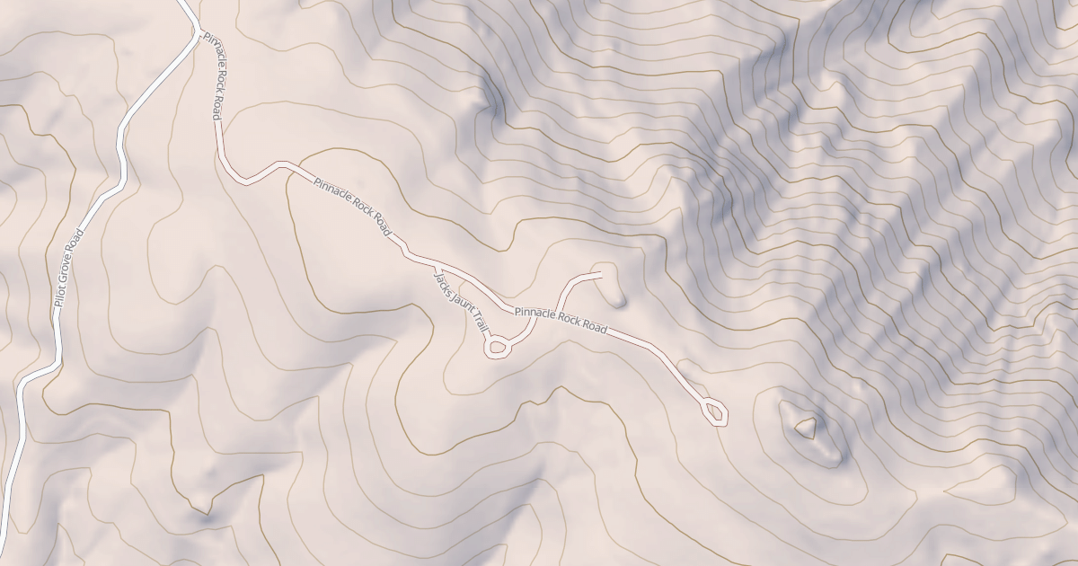 Map preview of PINNACLE ROCK