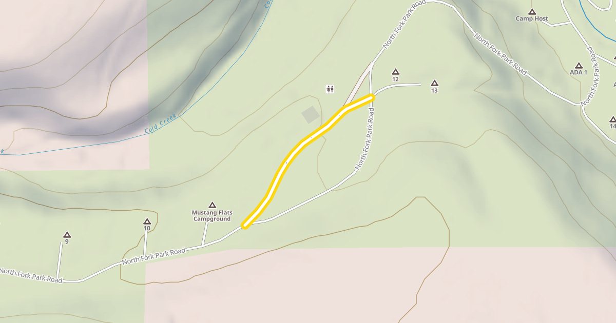 Map preview of Middle Gate Road