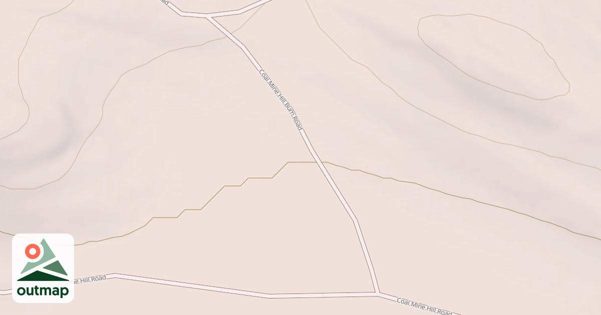 Map of COLE MINE HLL BURN