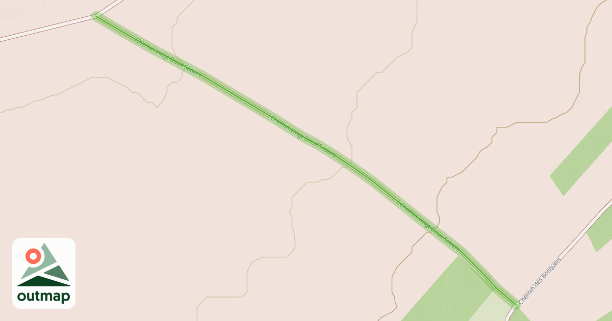 Map of Chemin Vingt Deux Setiers