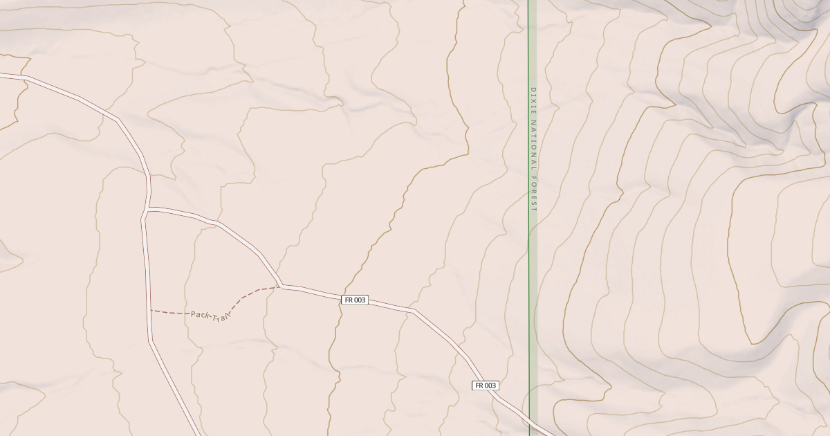Map preview of BLM National GTLF Public Motorized Roads 12f5747f-f6e3-4e27-805e-3f0639295bc1