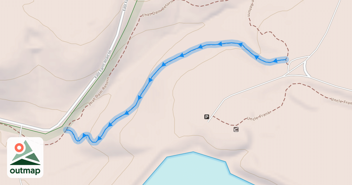 Map of That Dam Downhill