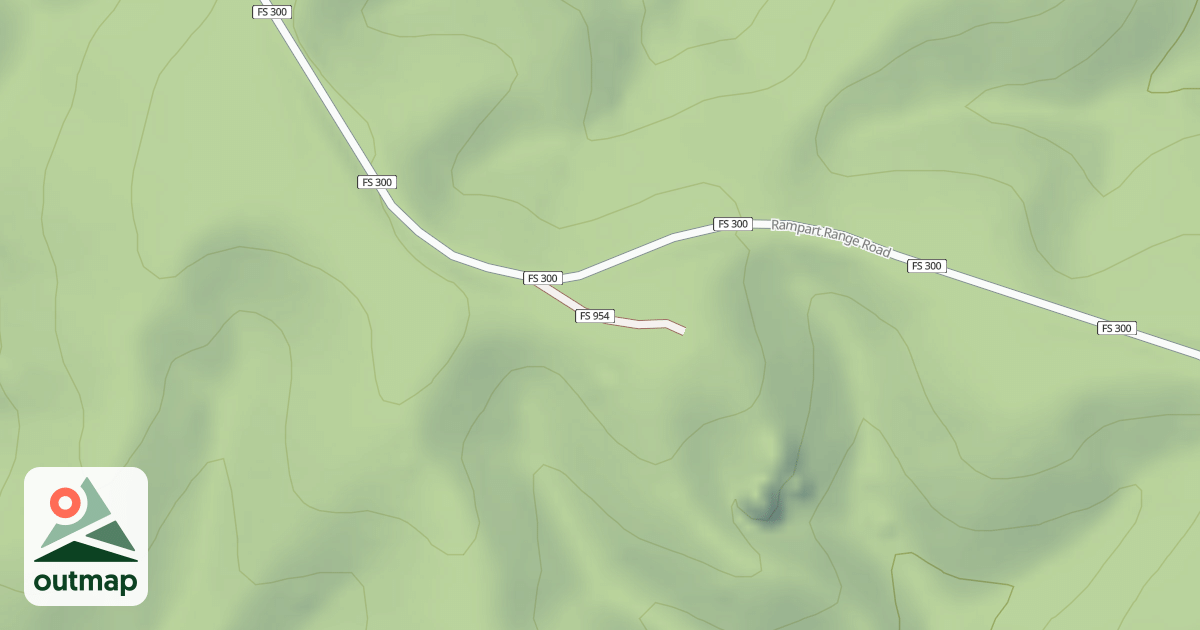 Map of 954