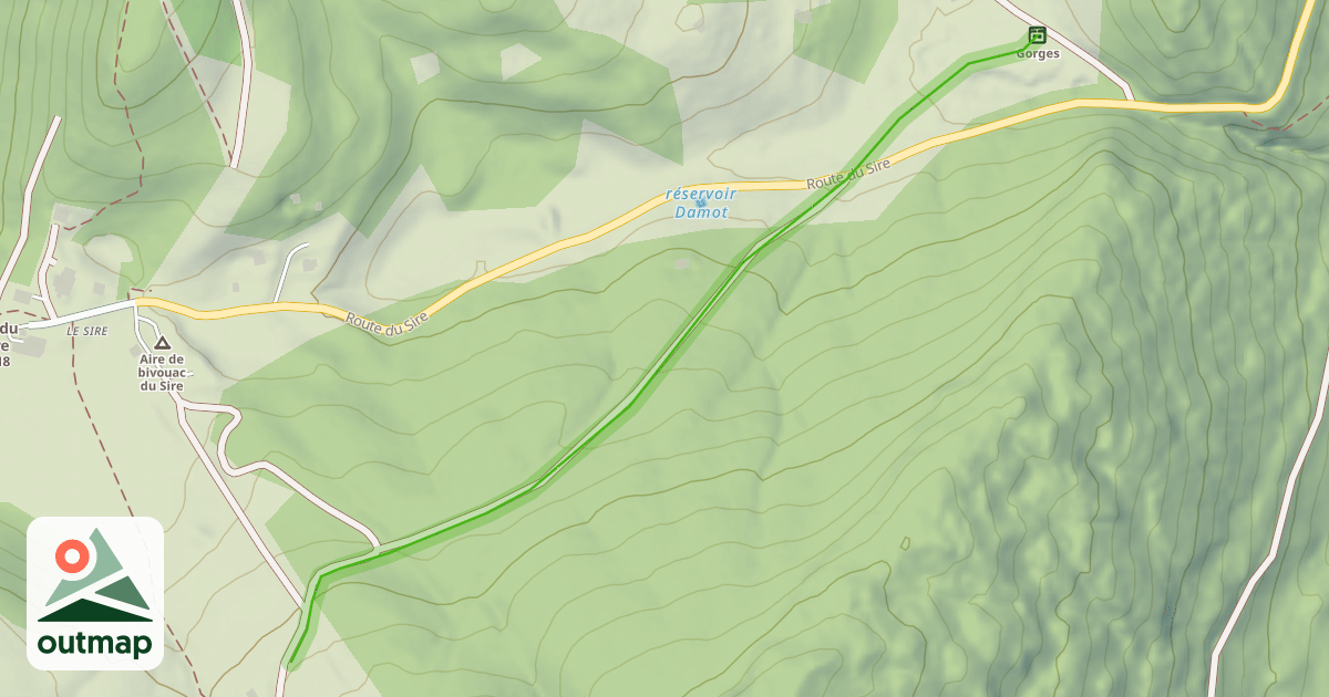 Map of Bois de l'Envers