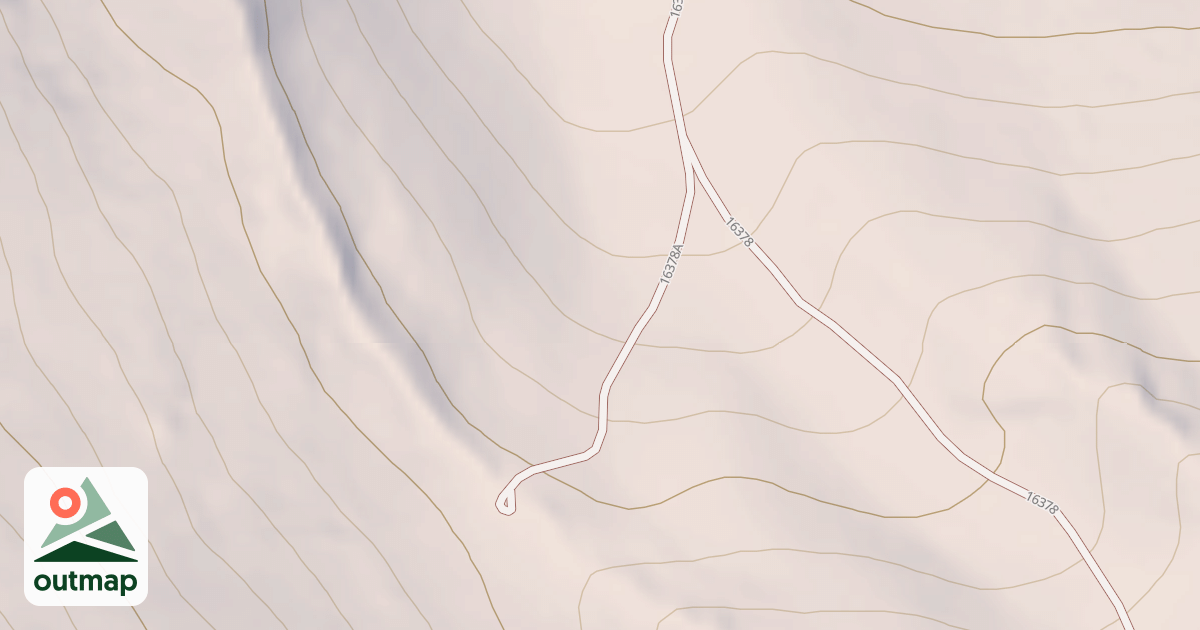 Map of CORNWALL SPUR A