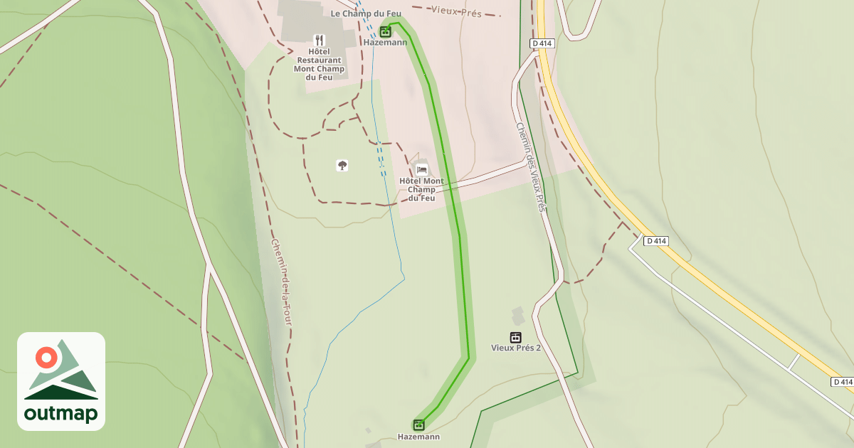 Map of Hazemann