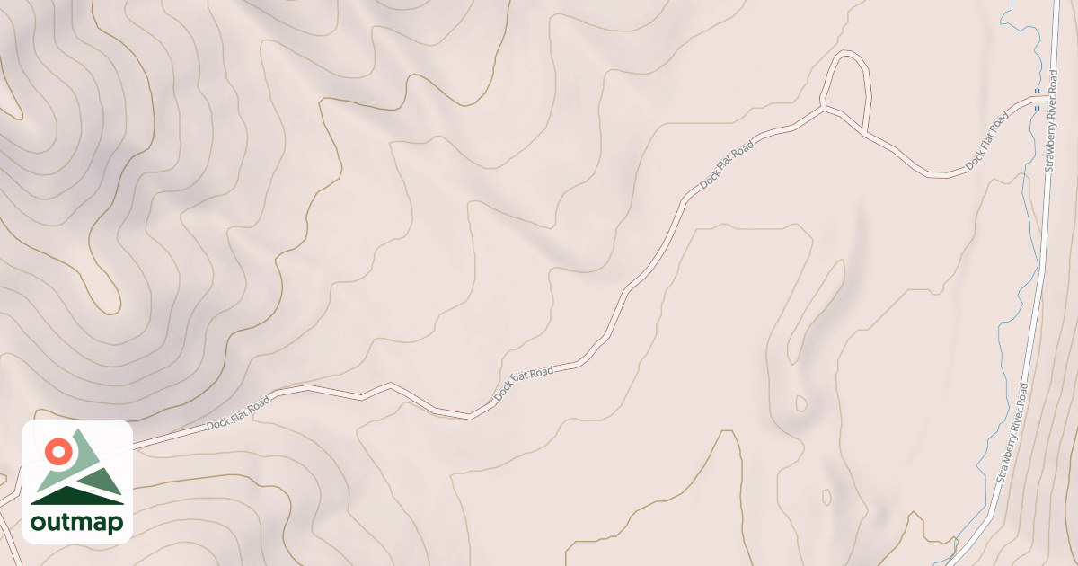 Map of DOCK FLAT