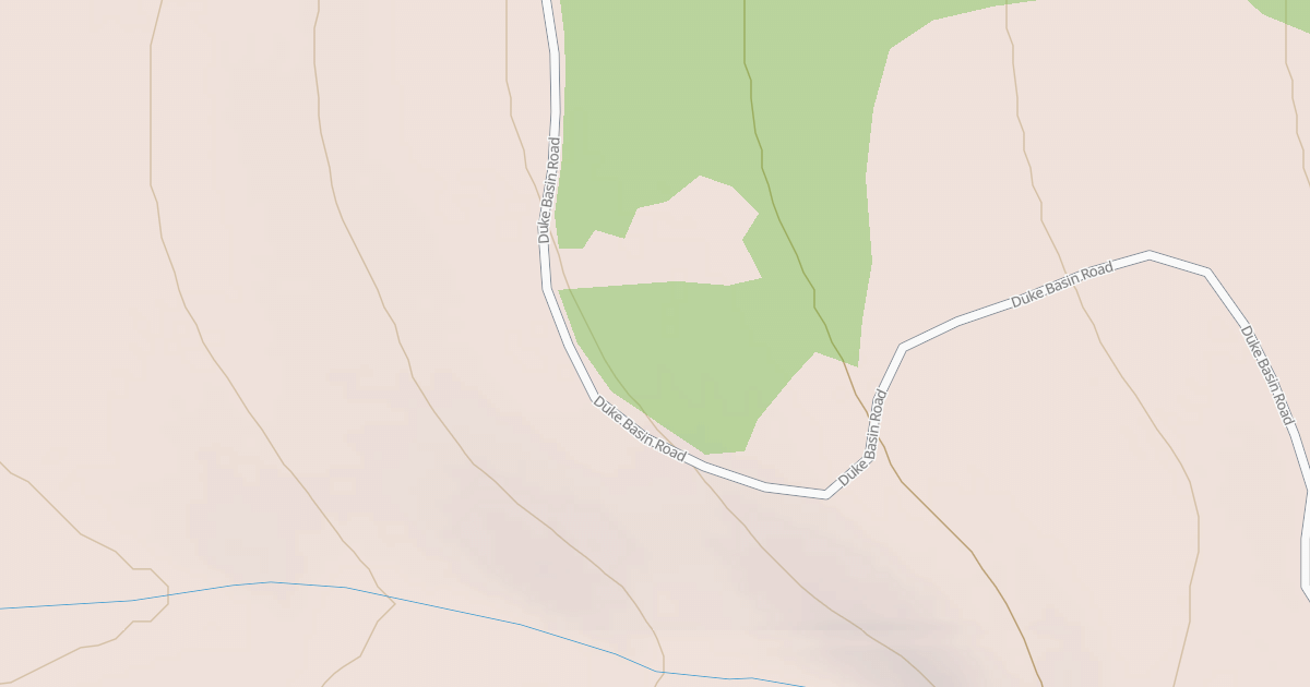 Map preview of DUKE BASIN