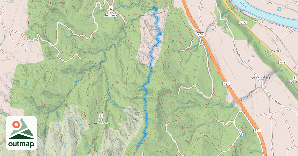 Map of La Little