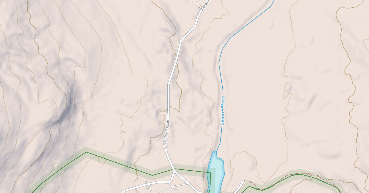 Map preview of Northville-Placid Trail