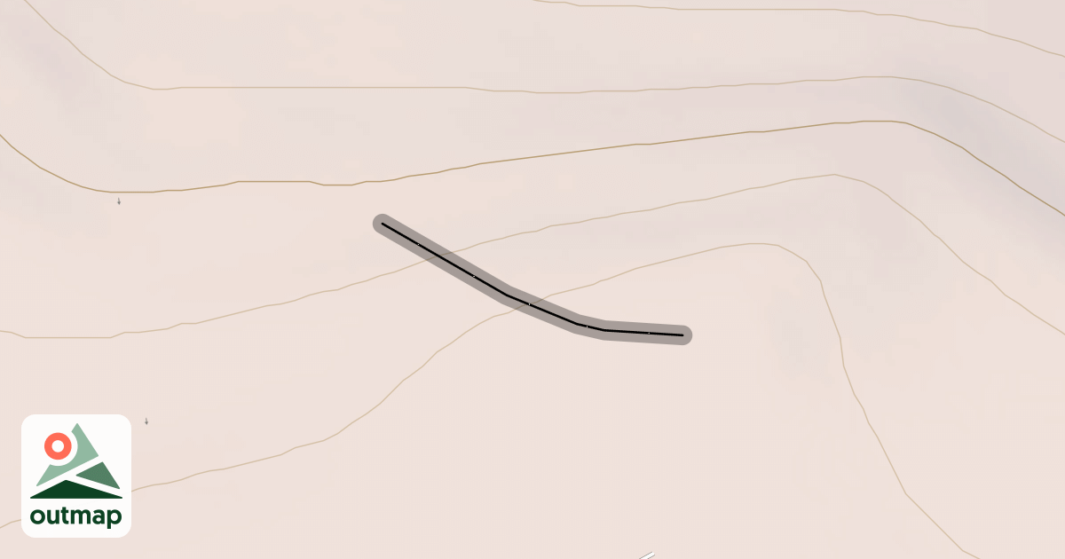 Map of East Voyager's Headwall