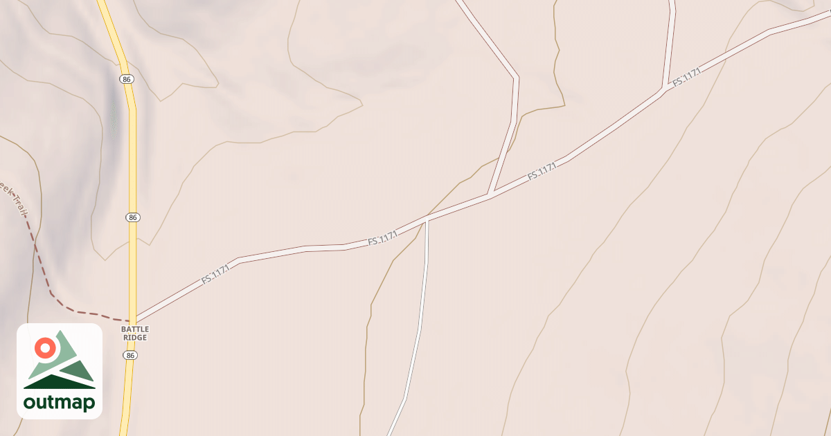 Map of BATTLE RIDGE