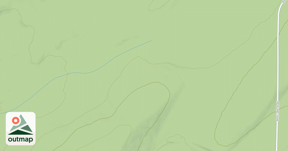 Map of FR 2568A - NORTH BOUNDARY SPUR