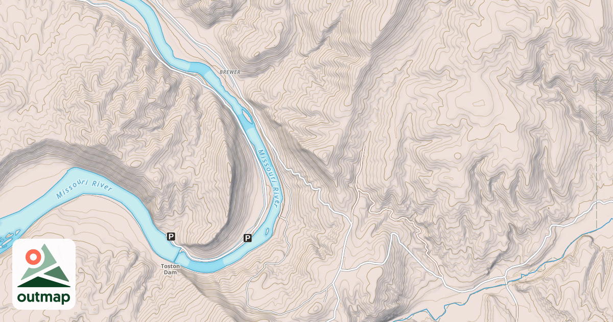 Map of BLM National GTLF Public Motorized Roads 44a4e2b5-be44-42fd-81de-8d495adb2e43