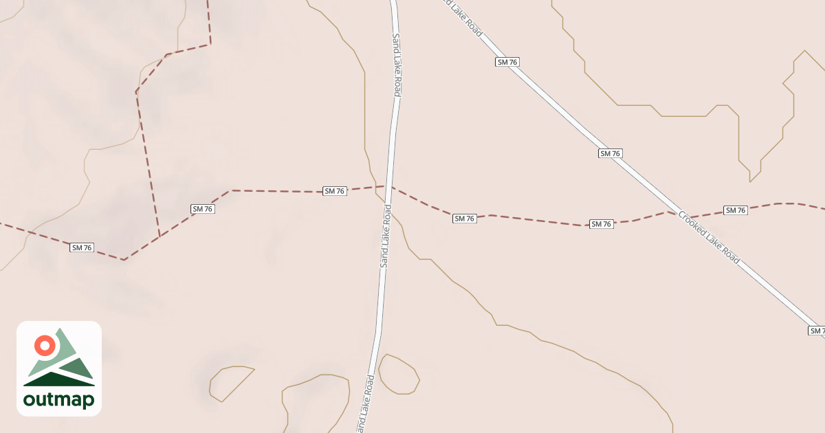 Map of Kalkaska Trail