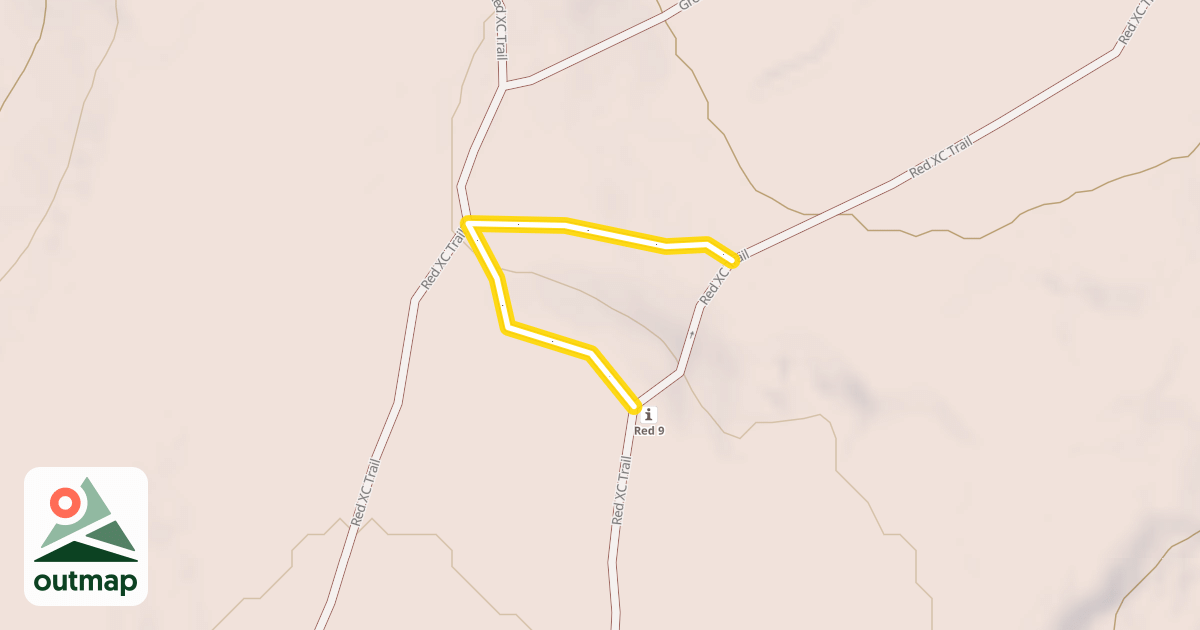 Map of Green XC Trail