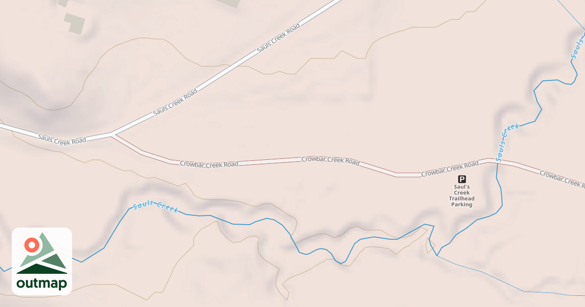 Map of CROWBAR CRK