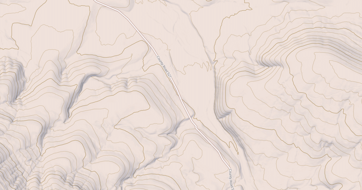 Map preview of NORTH BAKERS CREEK