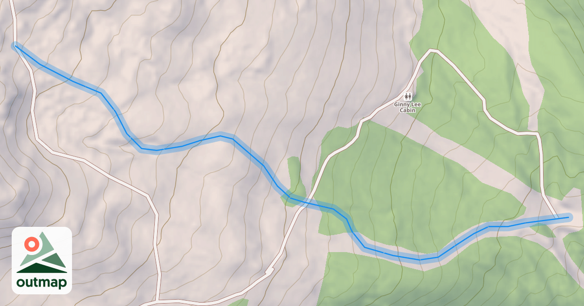 Map of Tickler Gulch