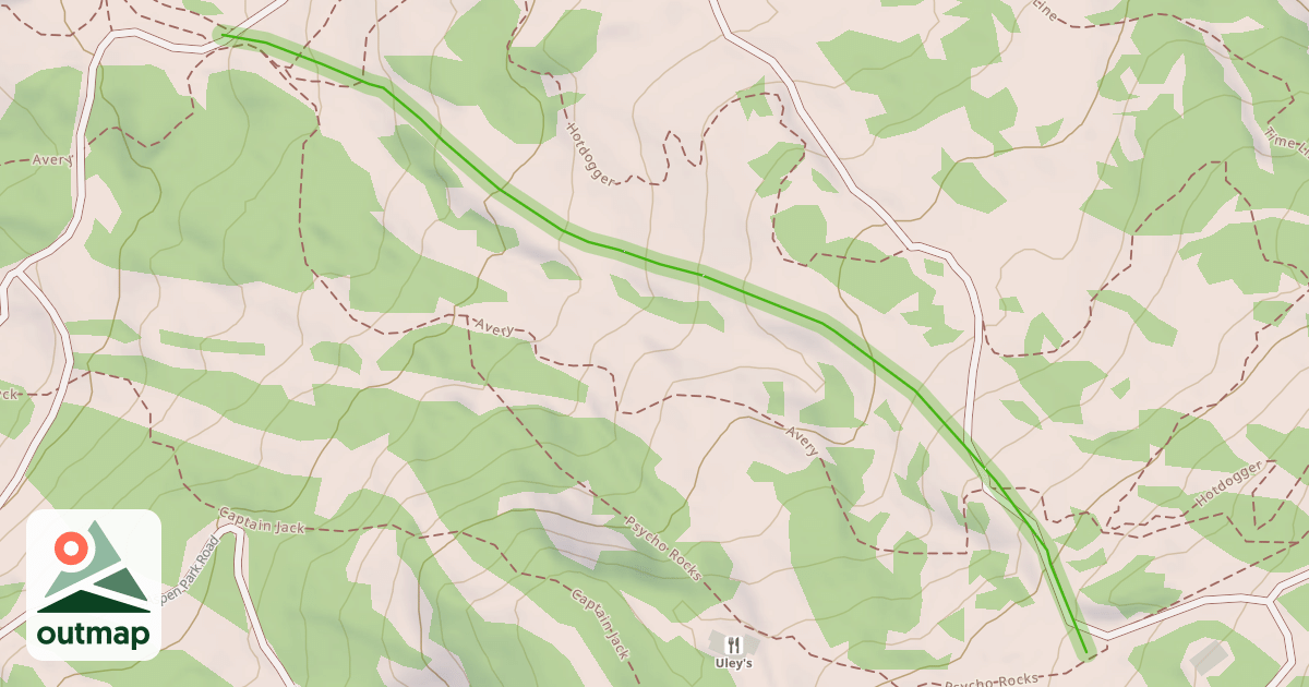 Map of Lower Keystone