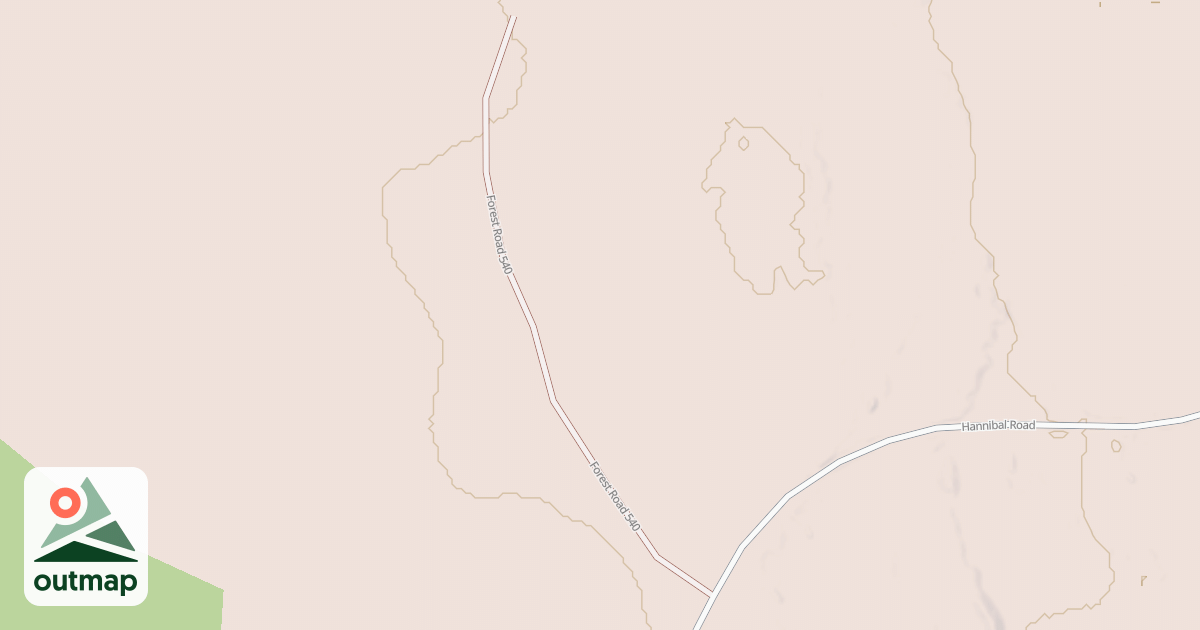 Map of FR 540
