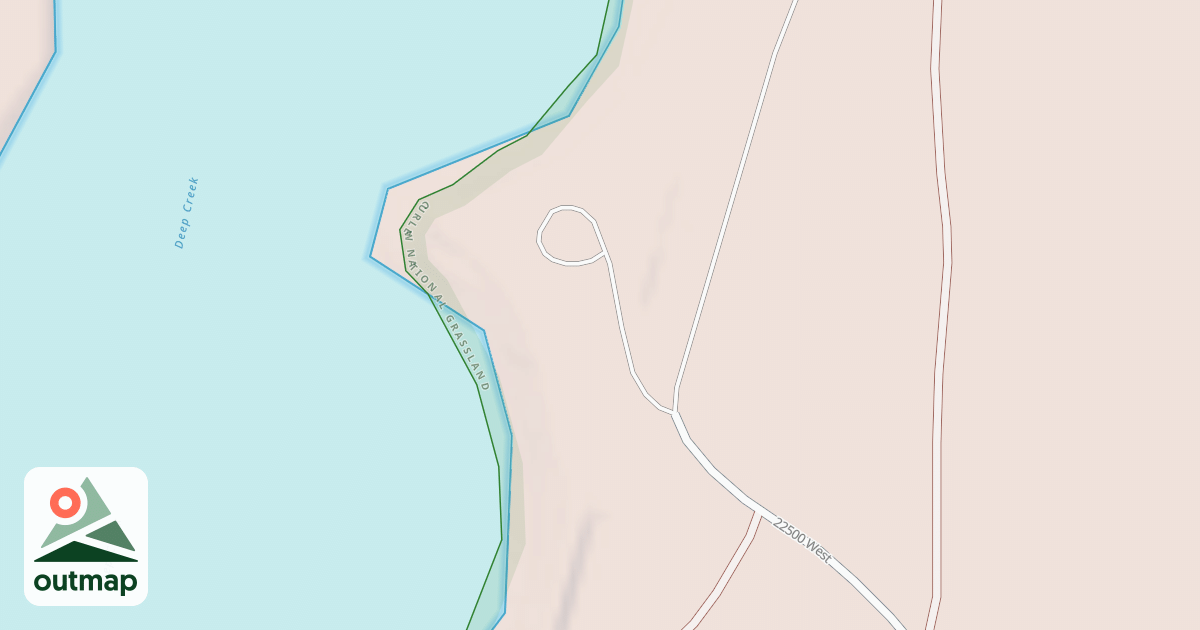 Map of CURLEW CG SPUR A