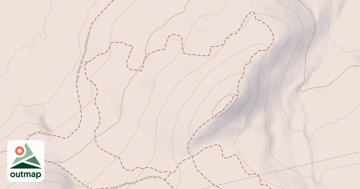 Map of Michaux State Forest - ATV Trail System