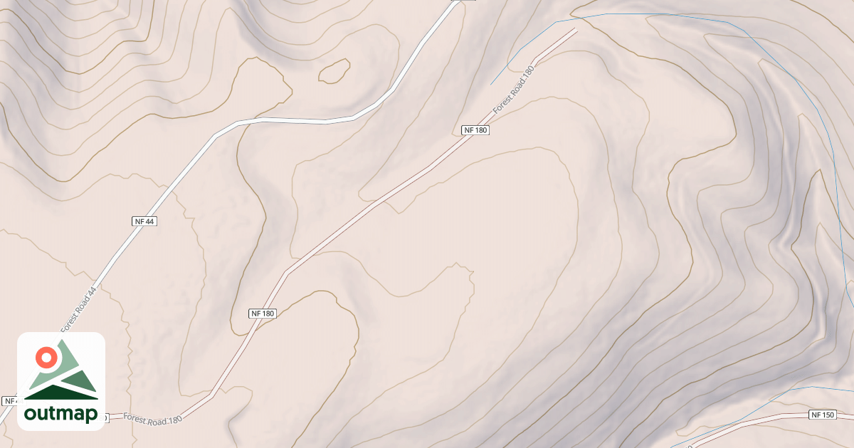 Map of ROUND PRAIRIE