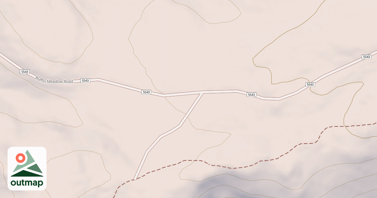 Map of BUFFIN MDW ROAD T6