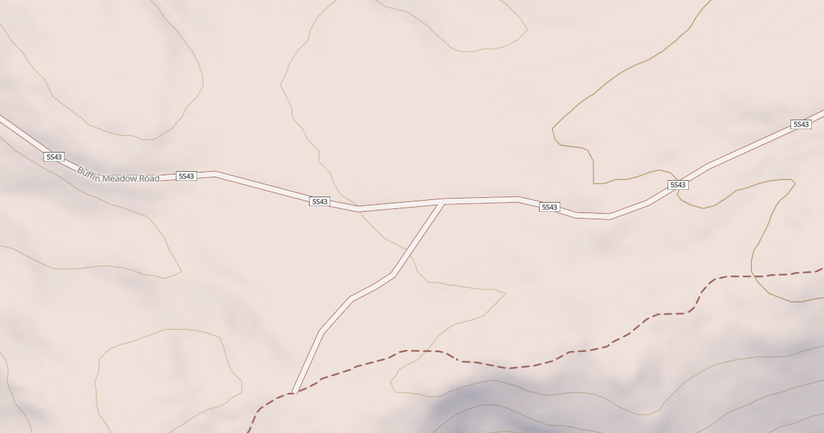 Map preview of BUFFIN MDW ROAD T6