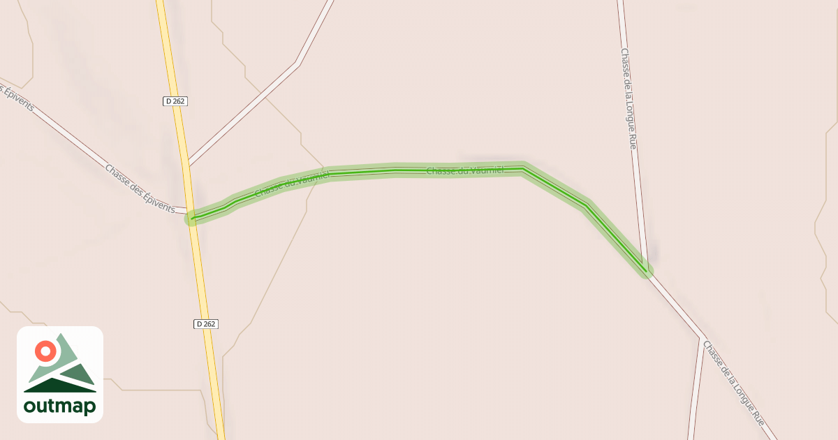 Map of Chasse du Vaumiel