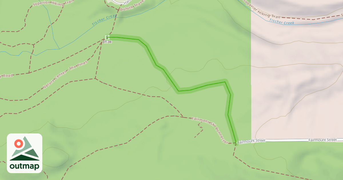 Map of Fairmont Connector