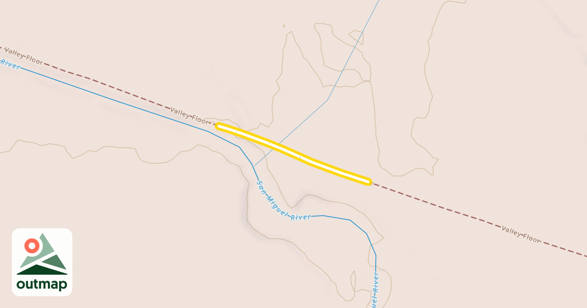 Map of Valley Floor