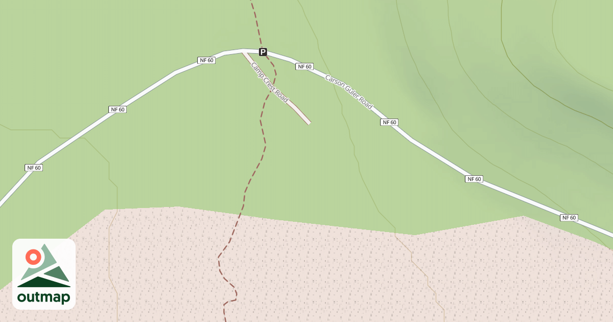 Map of CAMP CREST