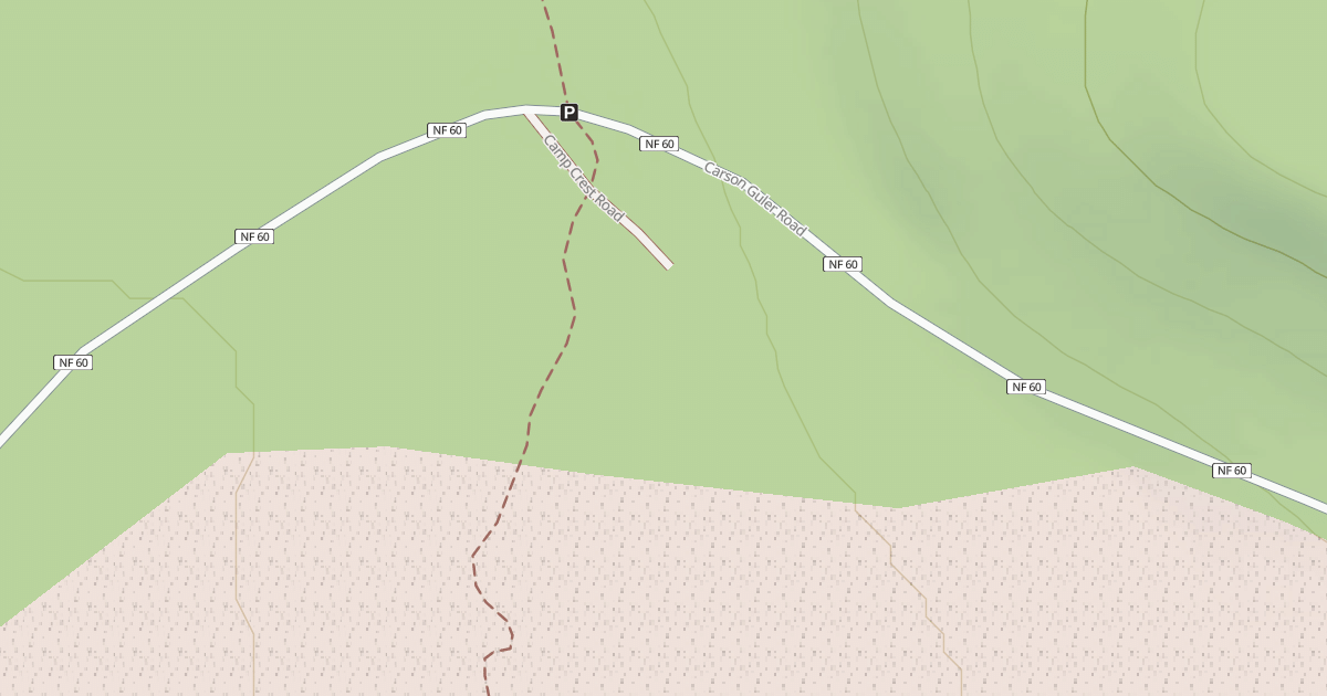 Map preview of CAMP CREST