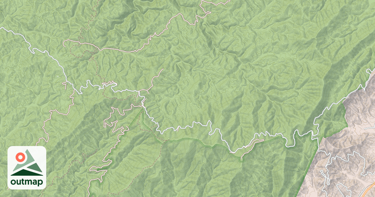 Map of KIMSEY HIGHWAY