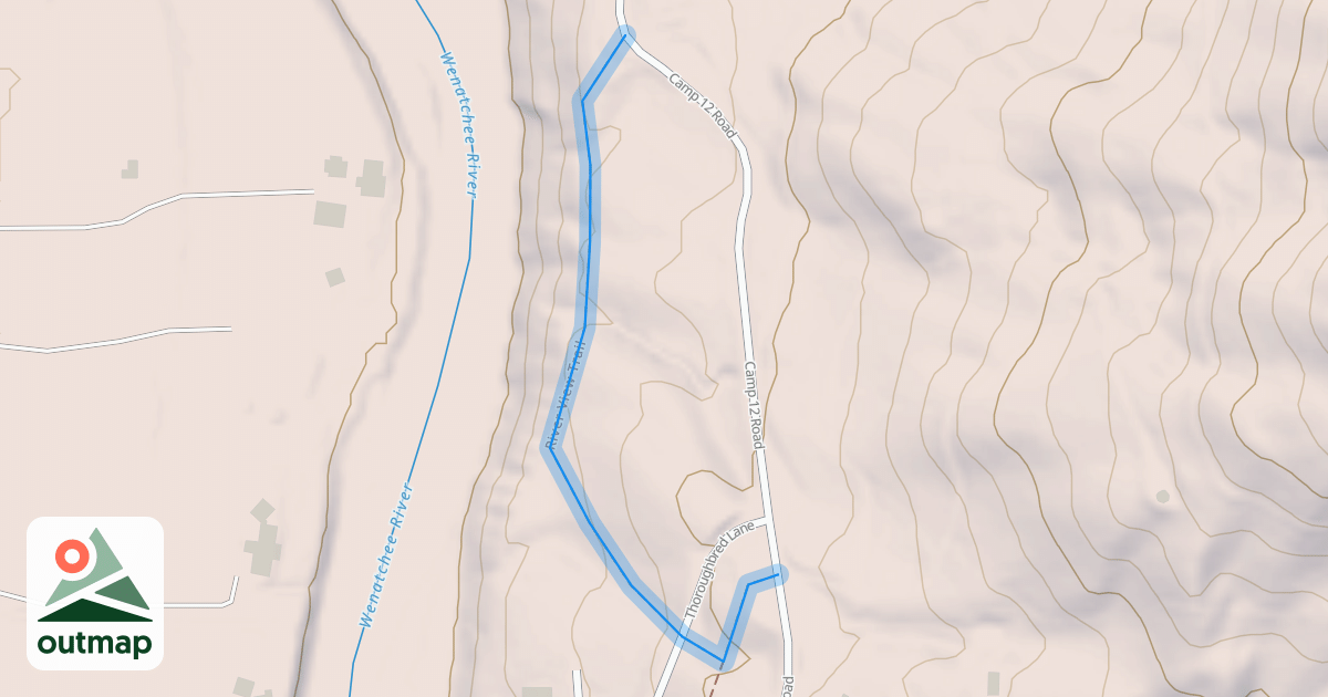 Map of River View Trail