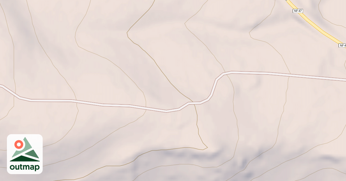 Map of Radar Hill OHV Trails